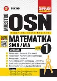 Image of Maestro OSN Matematika SMA/MA VOL.1